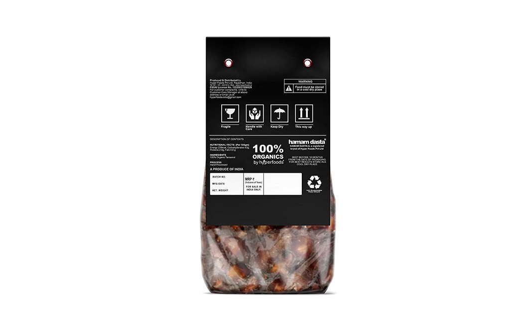 Hamam Dasta Organic Tamarind    Pack  200 grams